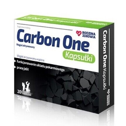

Родзина Здровия Carbon One 20 капсул, Silesian Pharma