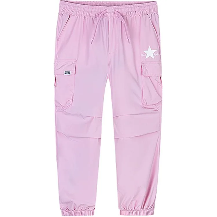 Converse Штаны персиково-розовые для детей 3-7 лет — фото 3