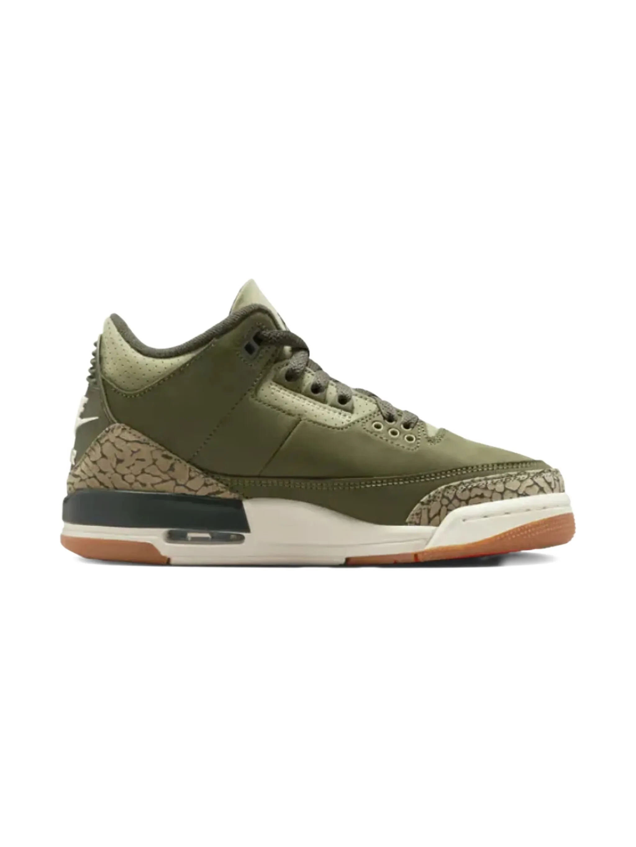 Кроссовки Air Jordan 3 "Family Affair" Jordan Kids, зеленый — фото 2