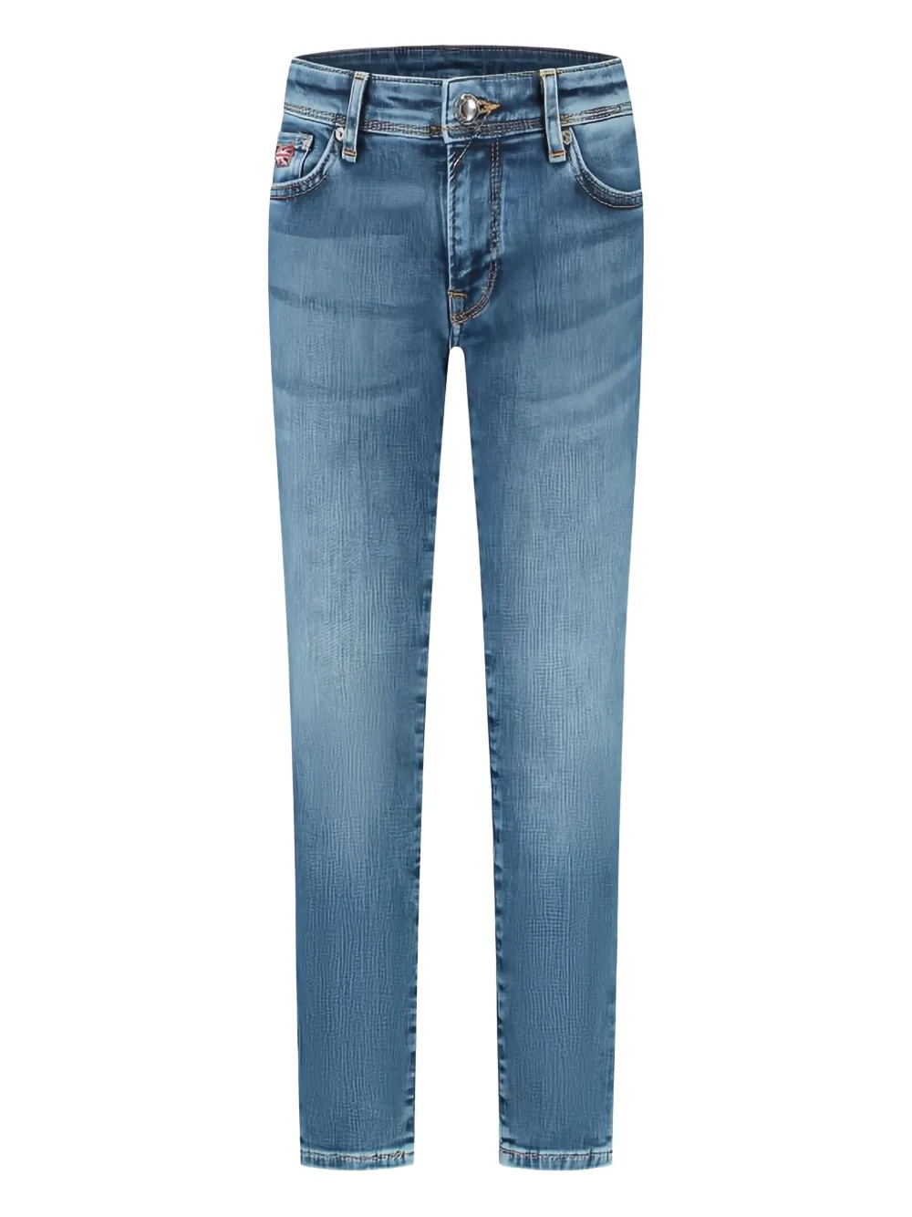 

Джинсы с подворотами Hackett Kids, синий