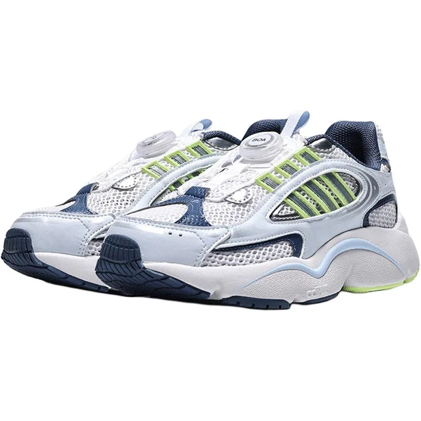Кроссовки Ozmillen Low top Kids Lifestyle Blue White Green унисекс Adidas Originals — фото 4