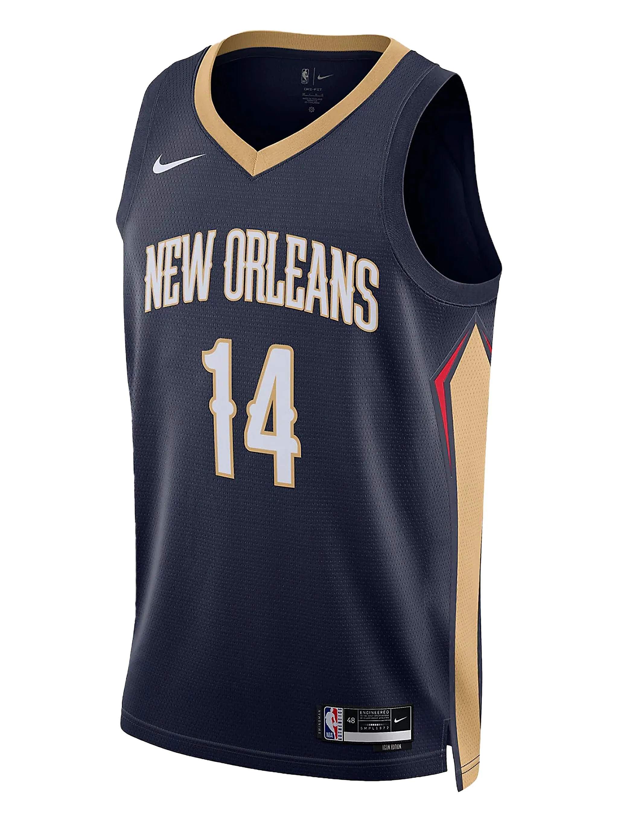 

Майка NBA New Orleans Pelicans Ingram 14 Swingman Jersey Nike, синий