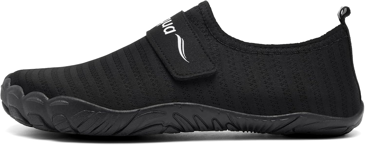 

Водные тапочки Racqua для мужчин и женщин, быстросохнущие, дышащие, легкие, для плавания, пляжа, бассейна и походов, черный