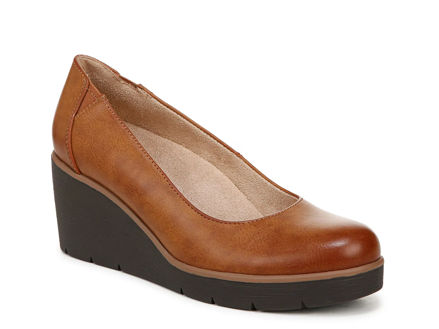 Туфли About Time Wedge Pump Soul Naturalizer, коричневый