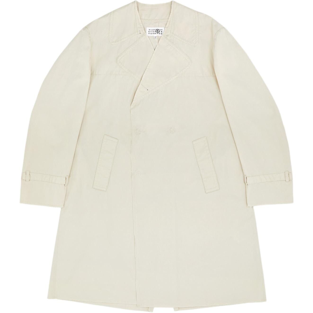 

Пальто женское зимнее белое Mm6 Maison Margiela