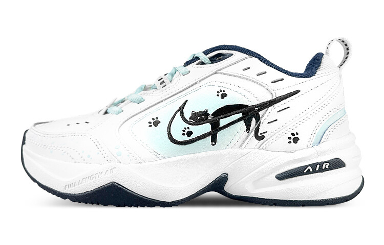 

Кроссовки Nike Air Monarch 4 Chunky Sneakers Unisex Low-Top Black/Green