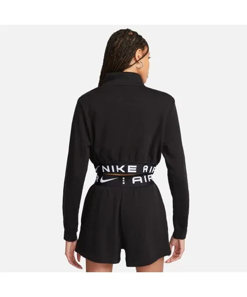 Топ Nike Sportswear Air Women's Fleece, флис, светло-зеленый — фото 2