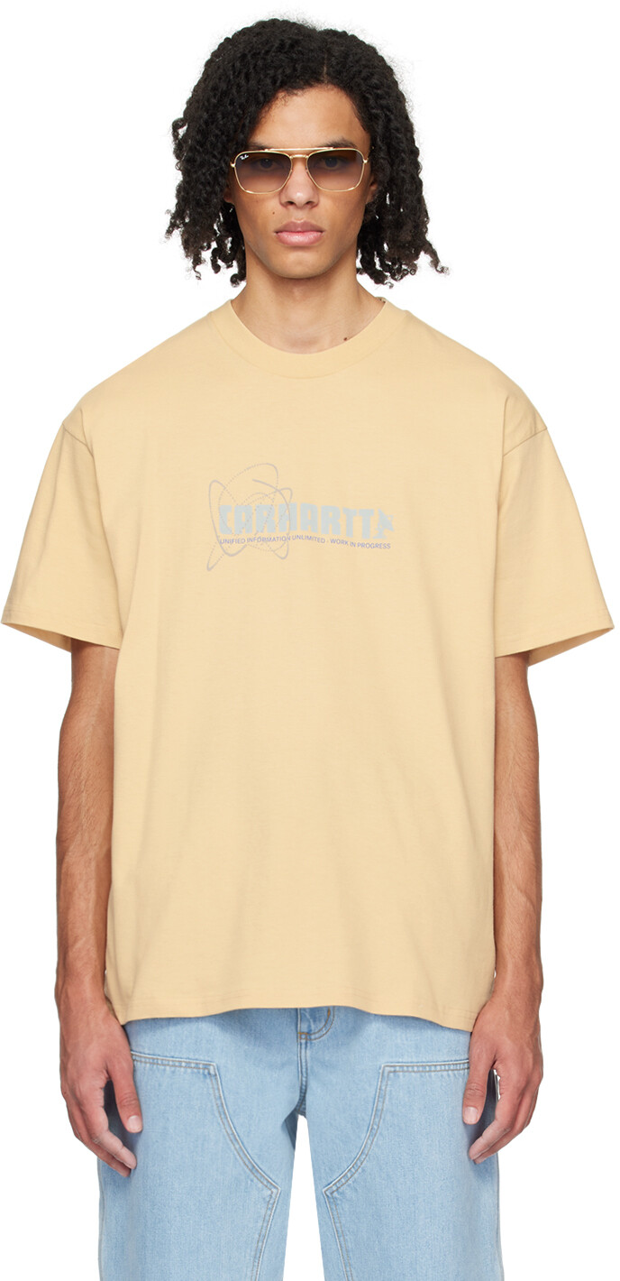 

Желтая унифицированная футболка Carhartt Work In Progress