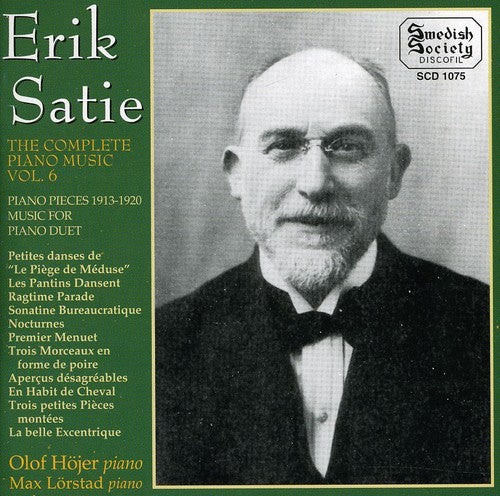 

CD диск Satie / Hojer / Lorstad: Complete Piano Music 6