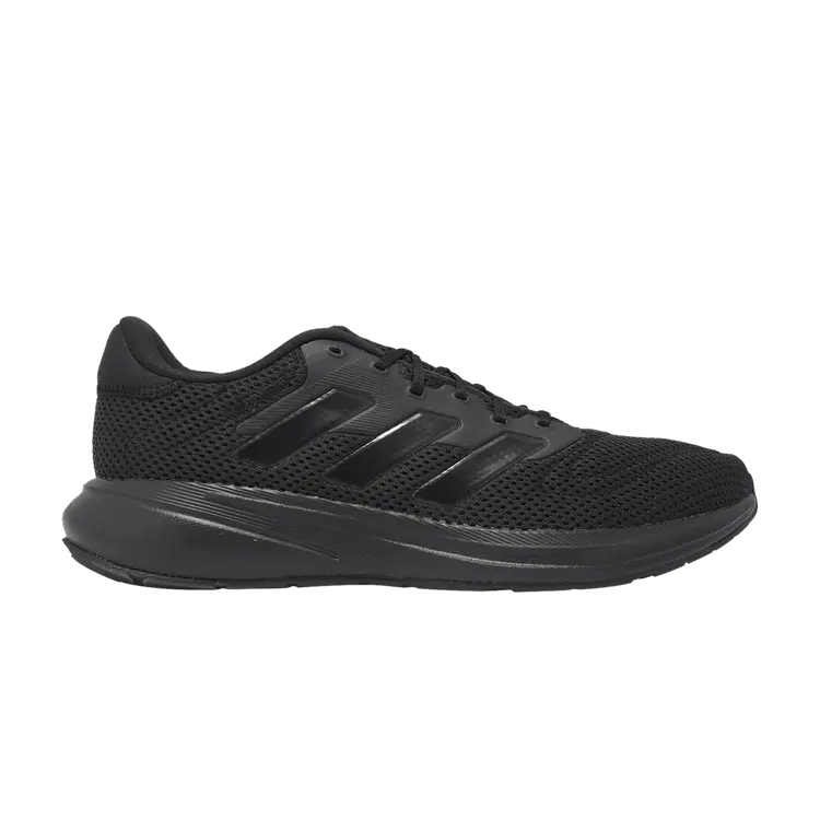 

Кроссовки adidas Response Runner 'Triple Black', черный