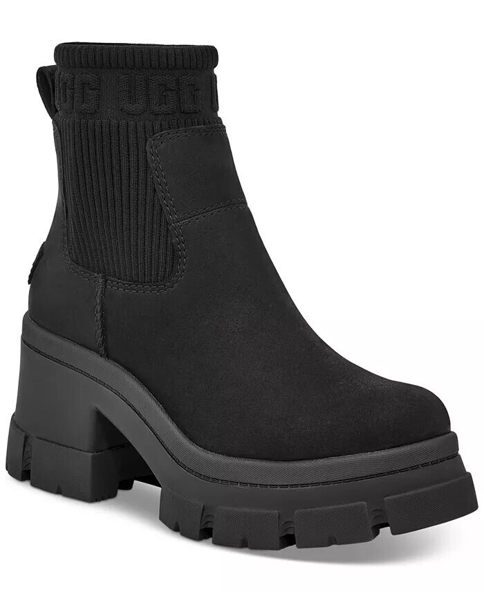 

Женские ботинки челси Brooklyn с выступами без застежки UGG, черный