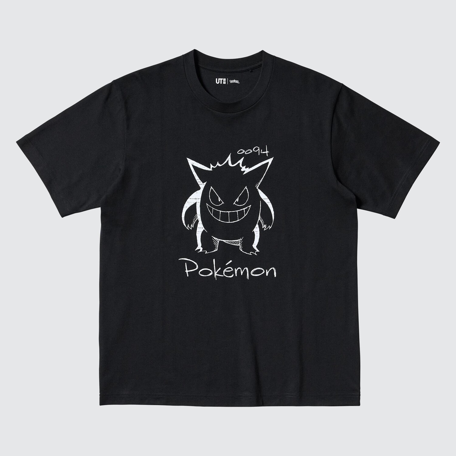 

Футболка с принтом Pokémon UT UNIQLO, черный