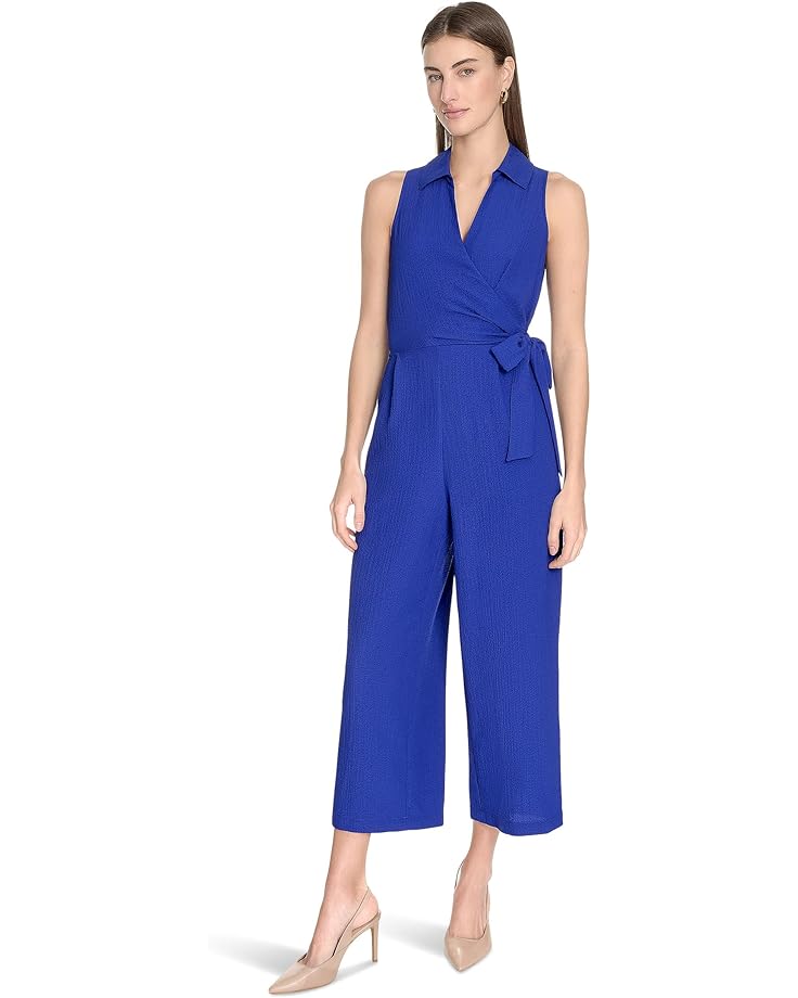 

Платье Calvin Klein Collared Light Weight Jumpsuit, цвет Ultramarine