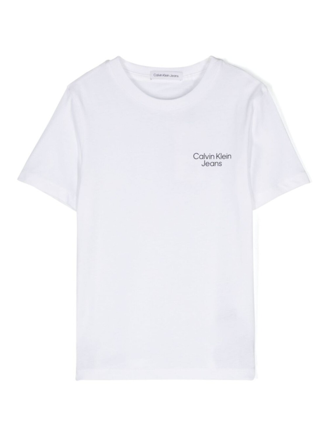 

Футболка с логотипом Calvin Klein Kids, белый