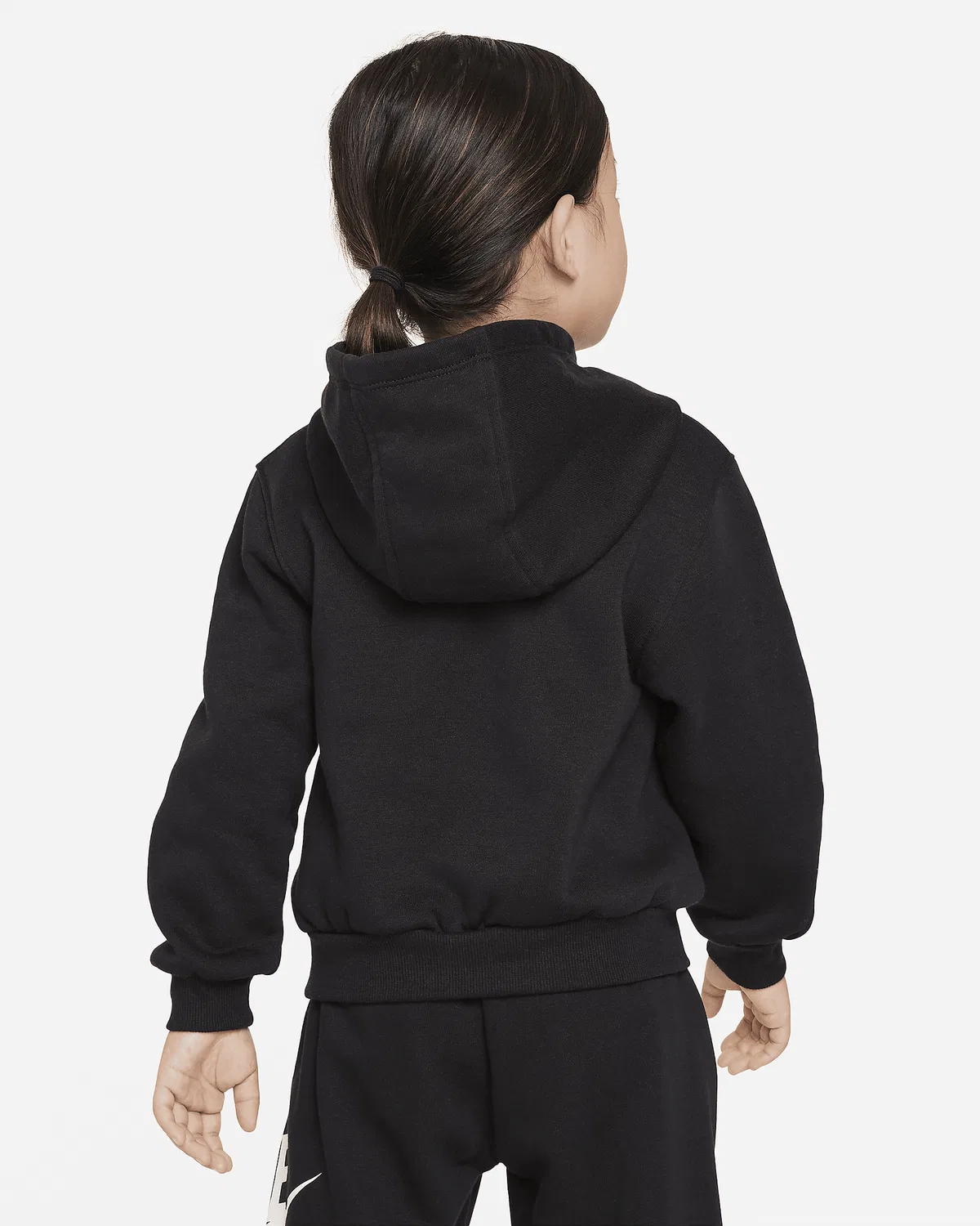 Детская толстовка-худи Nike Sportswear Club Fleece, Black — фото 2