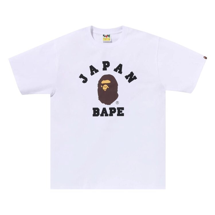 

Футболка BAPE Japan College City 'White', белый