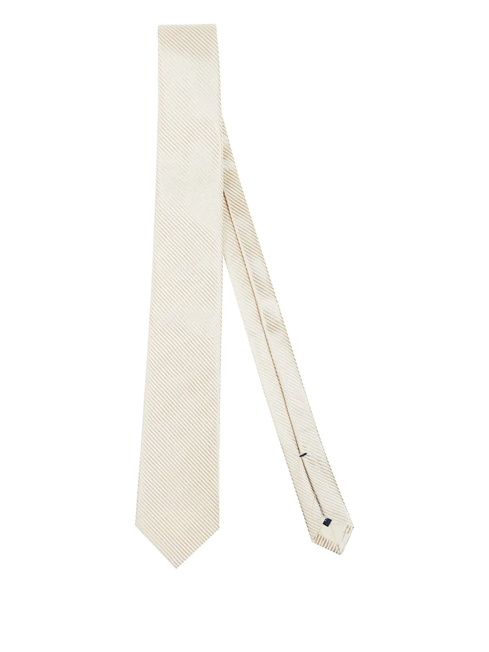 

Шелковый галстук в полоску Errico Formicola, нейтральный