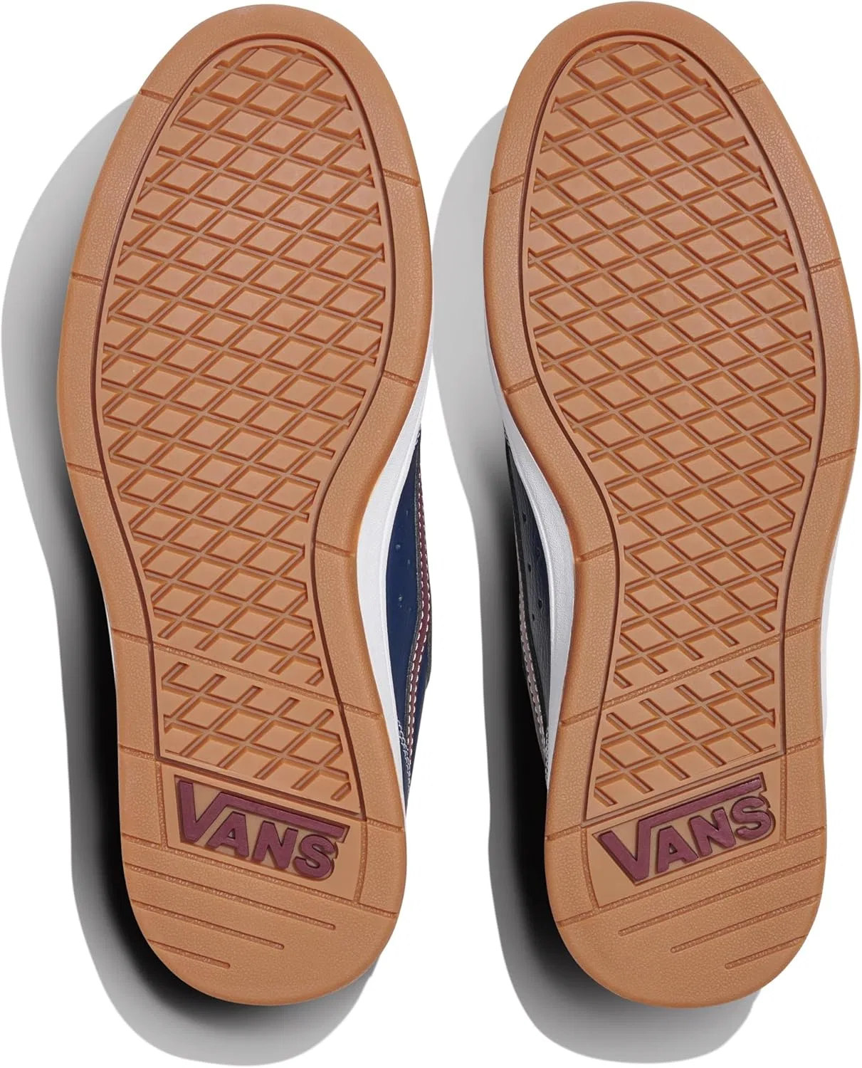Кроссовки мужские Vans, цвет Leather Dress Blues — фото 4