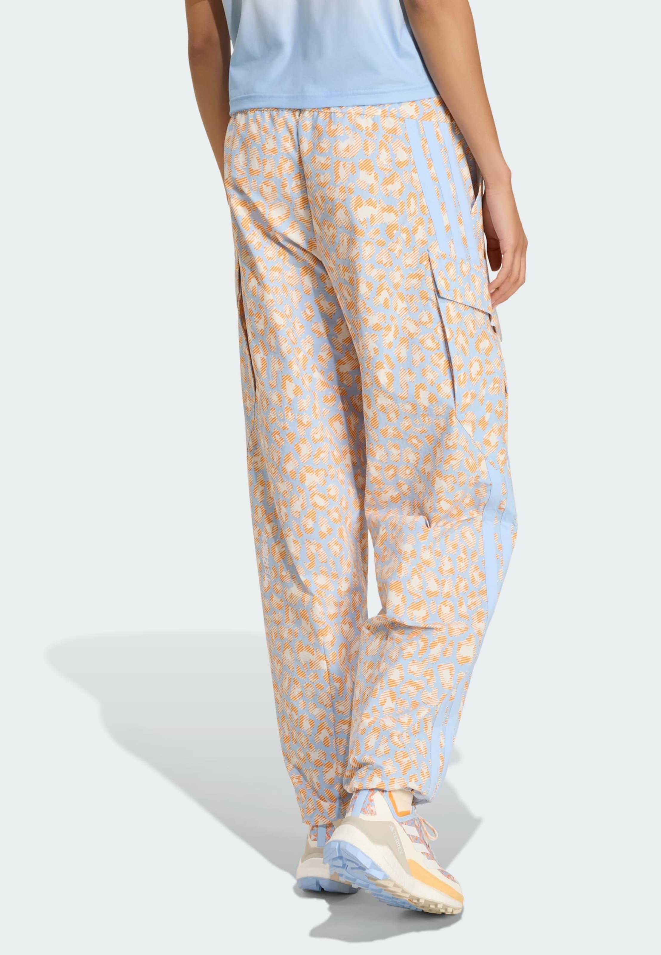 ADIDAS TERREX Штаны Outdoor Loose fit 'Xploric Clima365' в светло-голубом цвете — фото 3
