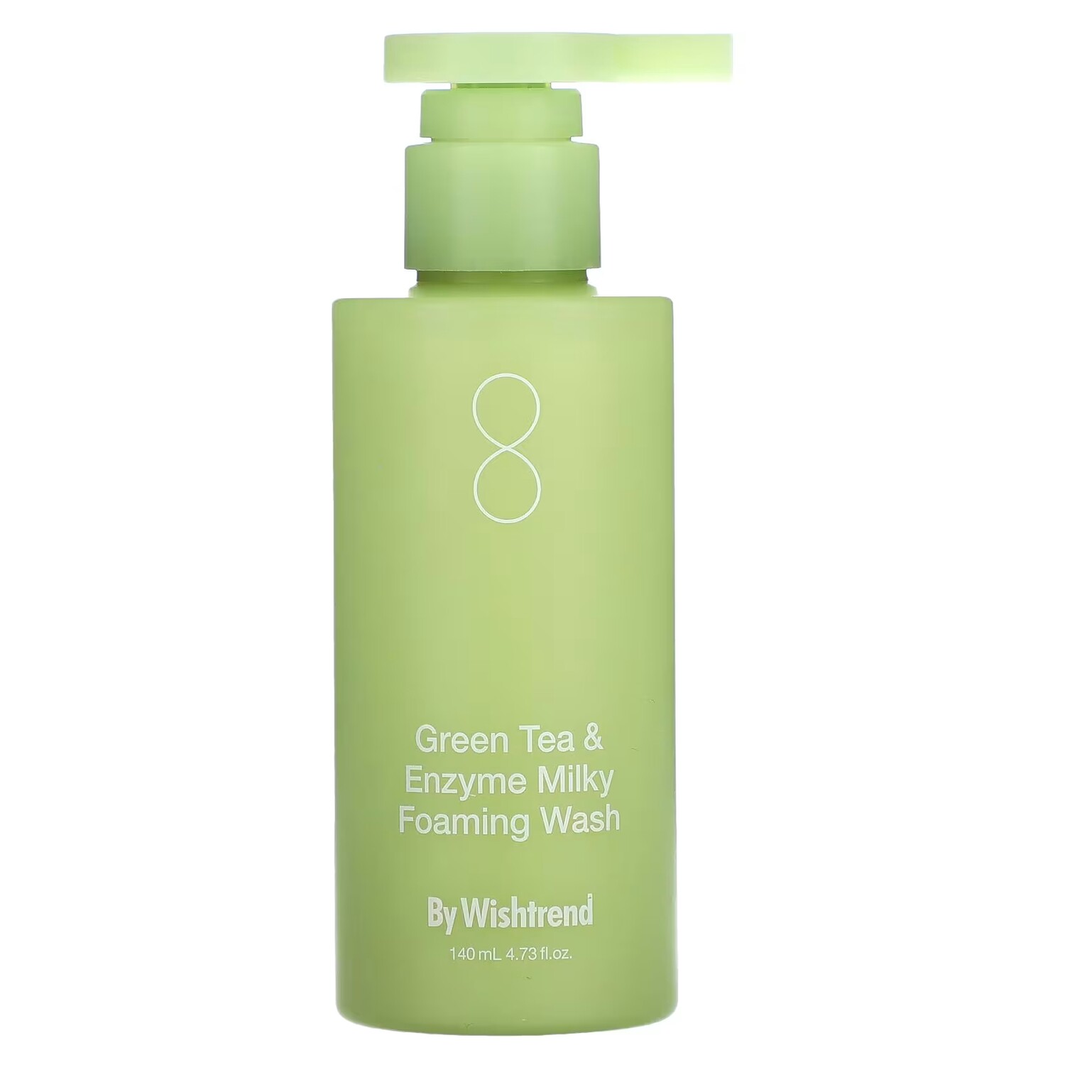 

By Wishtrend Пенка для умывания Green Tea & Enzyme Milky, 4,73 жидких унции (140 мл)