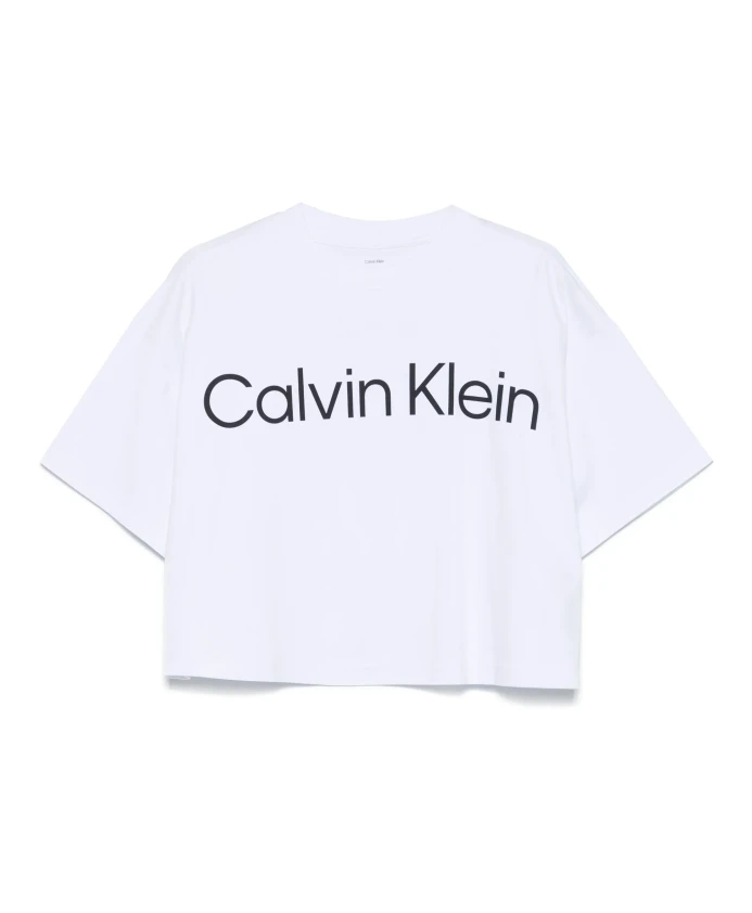 

Футболка с логотипом Calvin Klein, белый