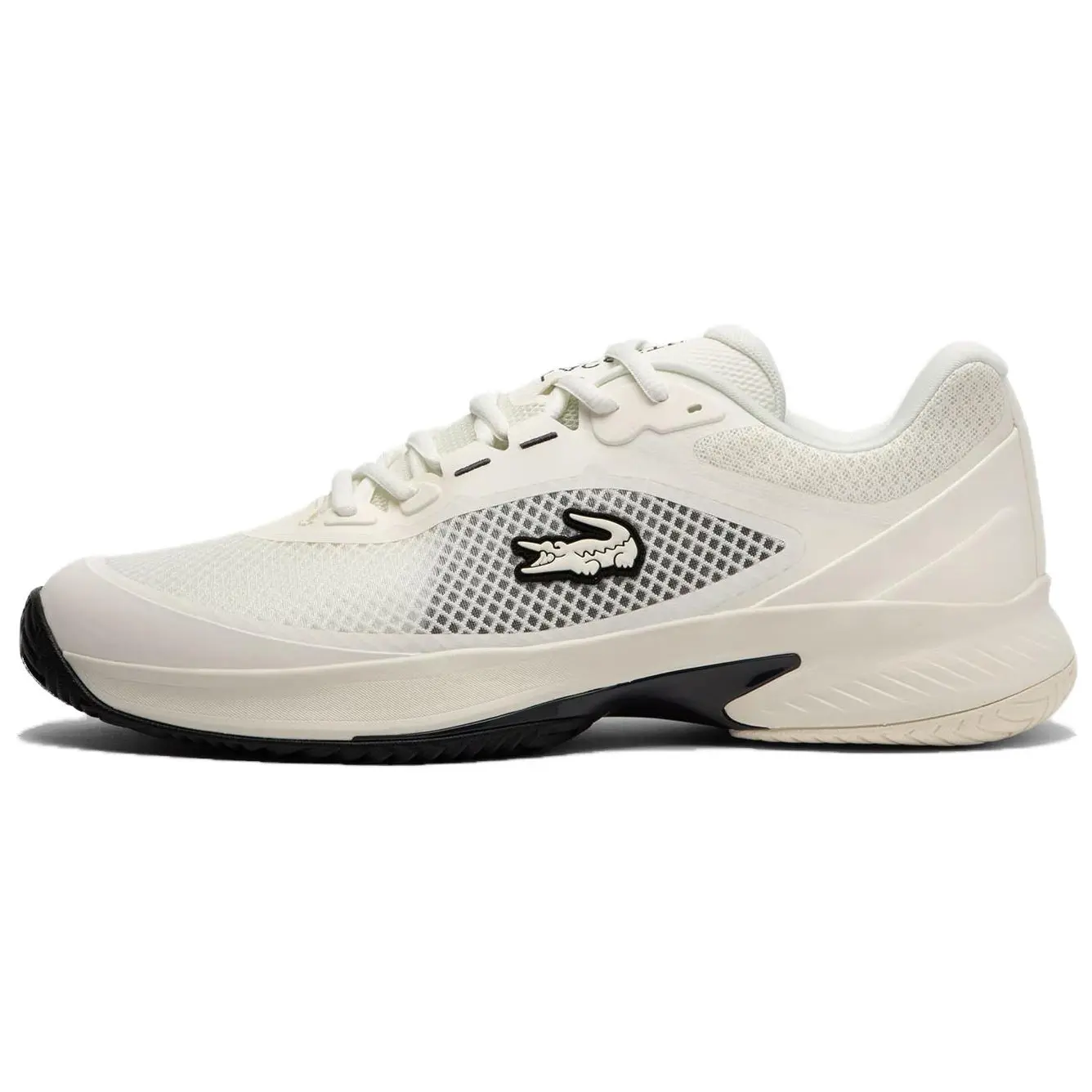 

Мужские теннисные туфли low top с амортизацией и дышащие LACOSTE, белый