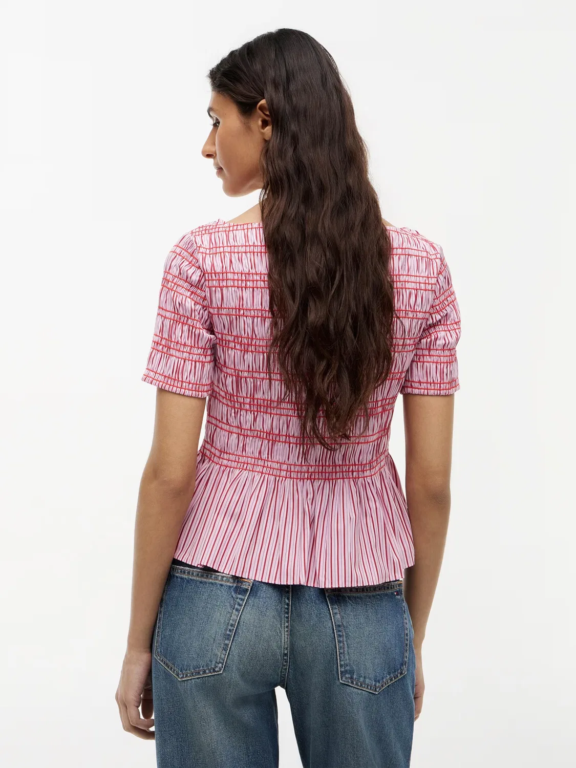 Блузка Tommy Hilfiger, Rose/Dark Pink — фото 3