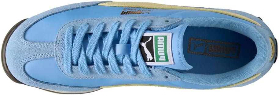 Мужские кроссовки PUMA Easy Rider Vintage на шнуровке, повседневные - синие — фото 4