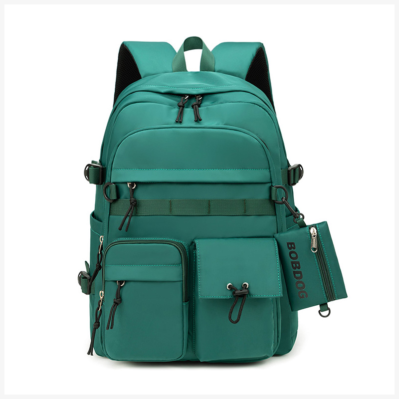 

BOBDOG Износостойкий рюкзак из оксфорда унисекс белый/черный/серый/зеленый, Green