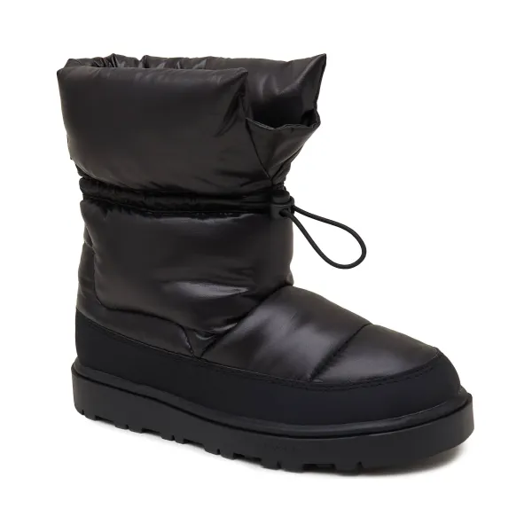 Женские зимние ботинки Gant Sannly стеганые на кулиске, черный