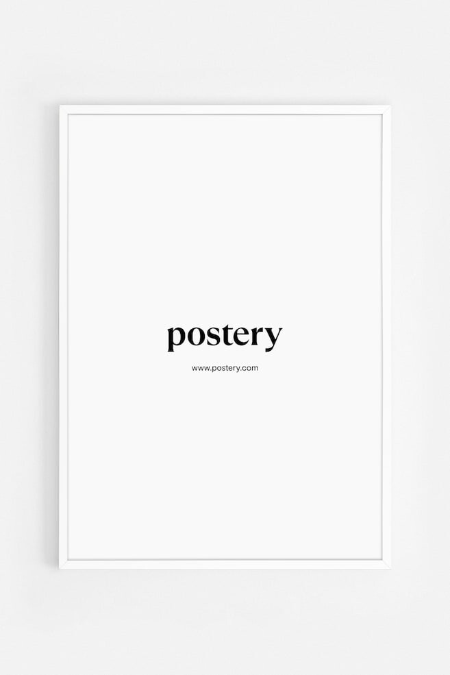 

Деревянная рамка для фотографий Postery, 50x70 см, белый