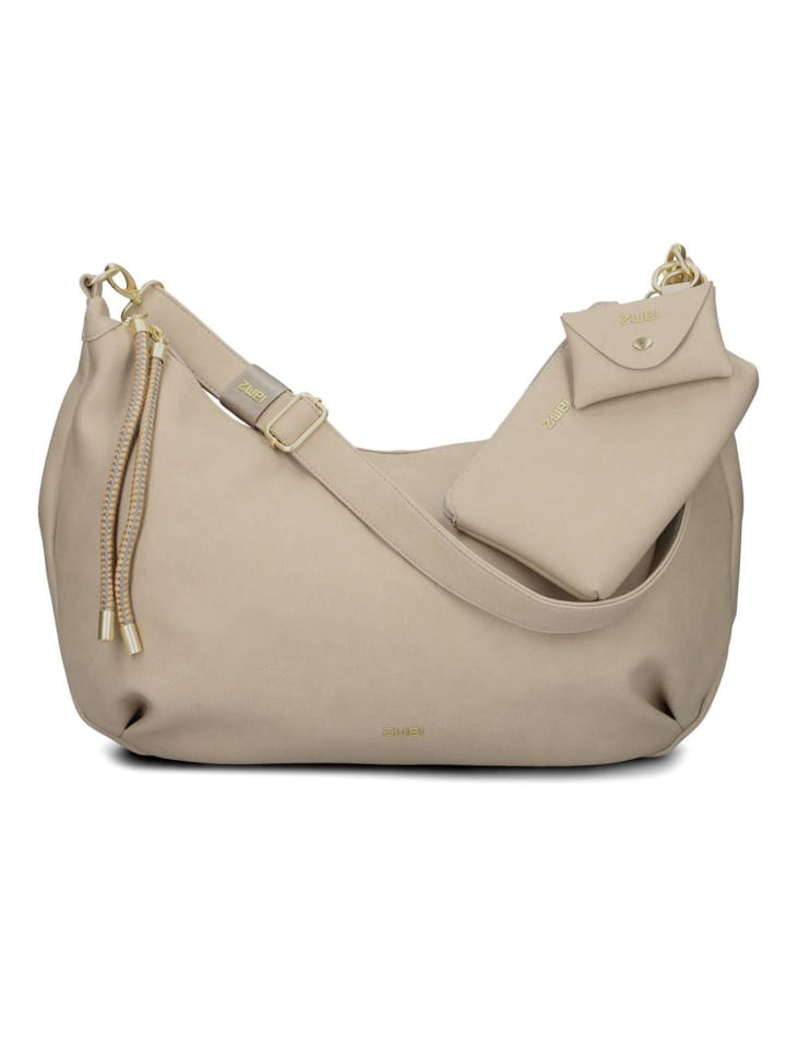 

Сумка через плечо Lola 44 см песочного цвета Zwei