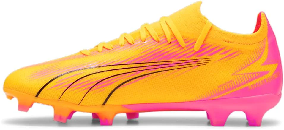 Футбольные бутсы PUMA Ultra Match для мужчин - черные, черный — фото 2