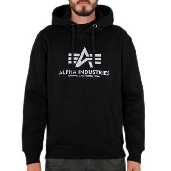 

Худи Alpha Industries Basic Rainbow Ref. Print, черный
