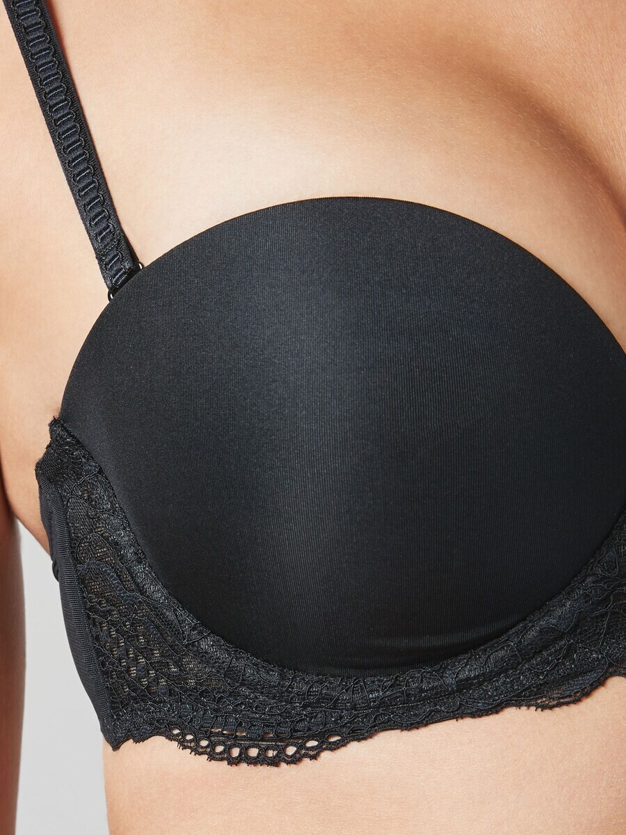 Бюстгальтер на косточках Next Push-up Bra, черный — фото 4