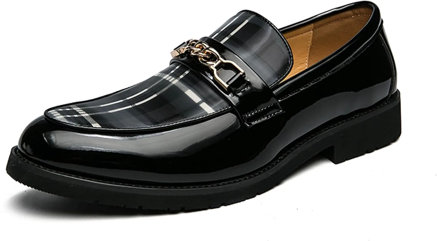 

Мужские винтажные классические кожаные оксфорды, модные удобные деловые туфли, дерби с крыловидным носком, повседневные прогулочные туфли WURMIUHD, черный