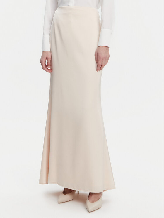 

Юбка макси стандартный крой 53-6023-147 Access Fashion, бежевый