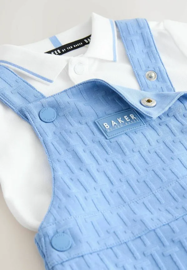 Комбинезон стандартного кроя с текстурированной поверхностью Baker By Ted Baker, Blue — фото 4