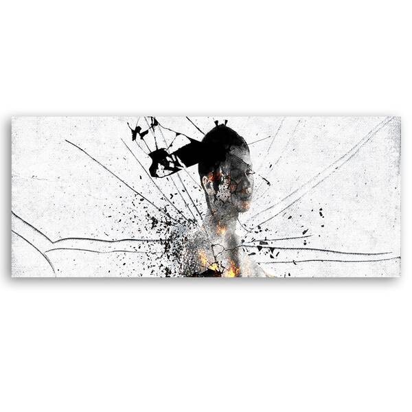 

Картина арт-принт KUNSTLOFT Fractured Silence, серый