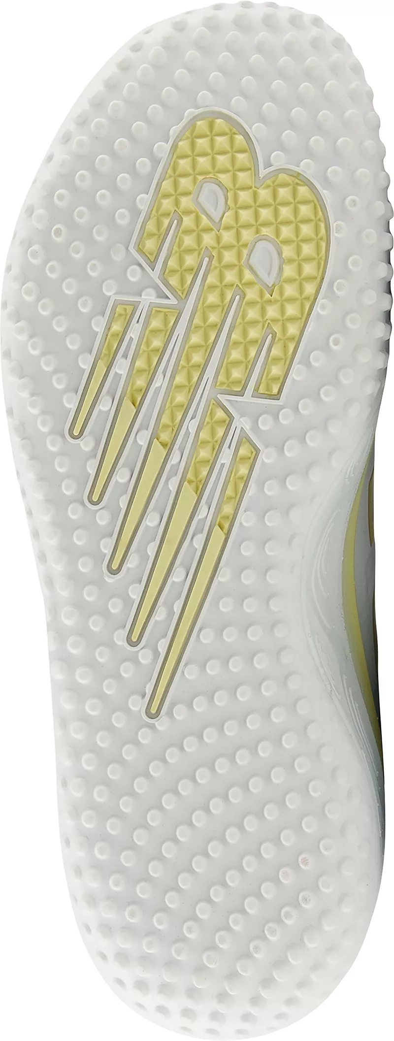 Женские кроссовки для софтбола для газона New Balance VELO v4, белый/золотой — фото 3