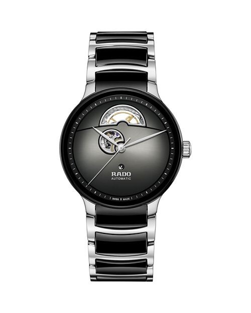 

Автоматические часы Centrix с открытым сердцем, 39,5 мм RADO, цвет Black