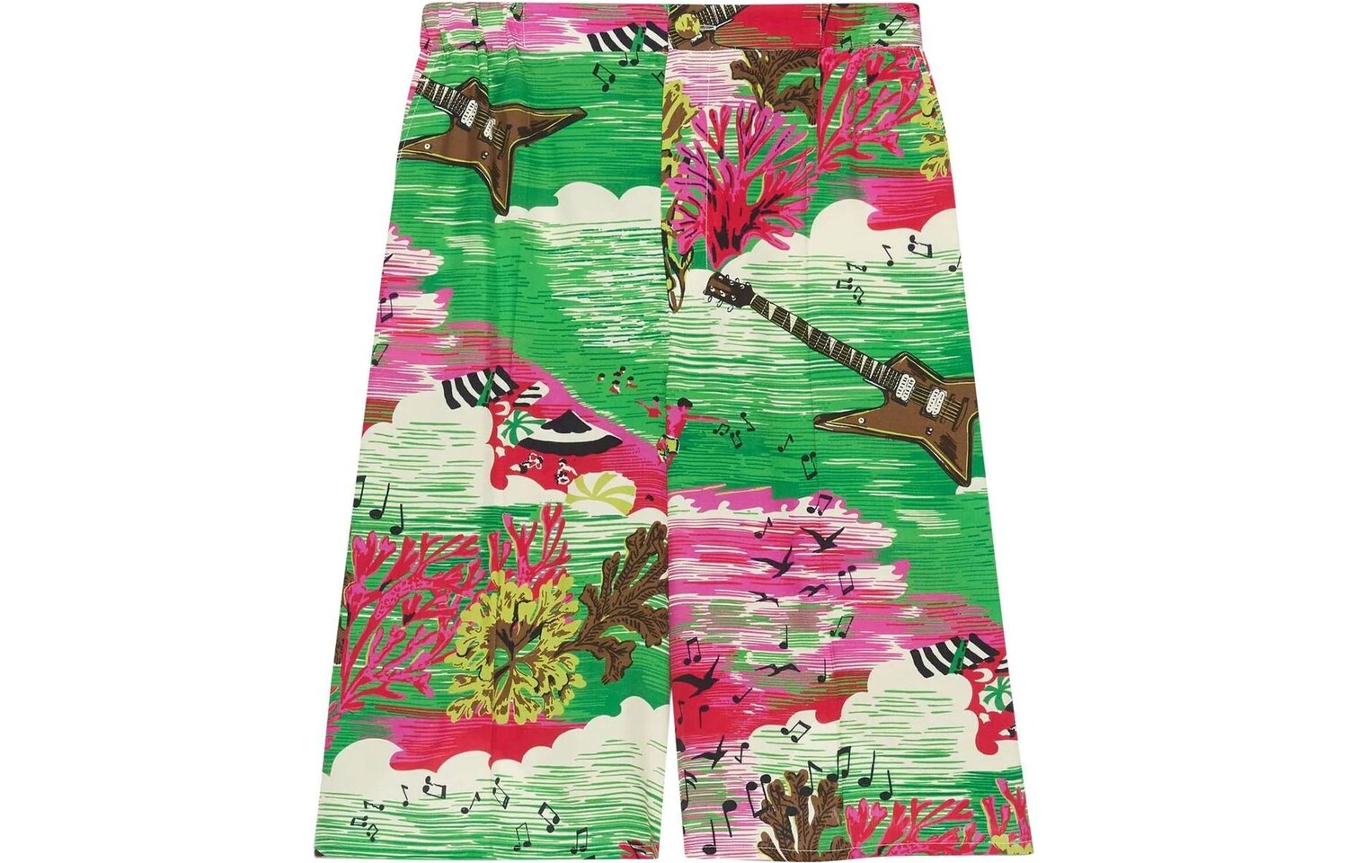 

Повседневные шорты мужские многоцветные Gucci, цвет Multicolor