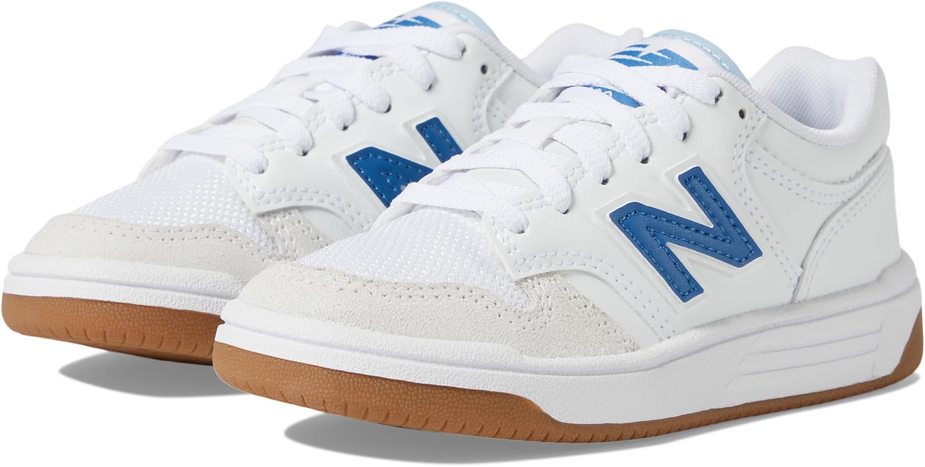 

Кроссовки New Balance Kids 480, цвет White/Blue Agate