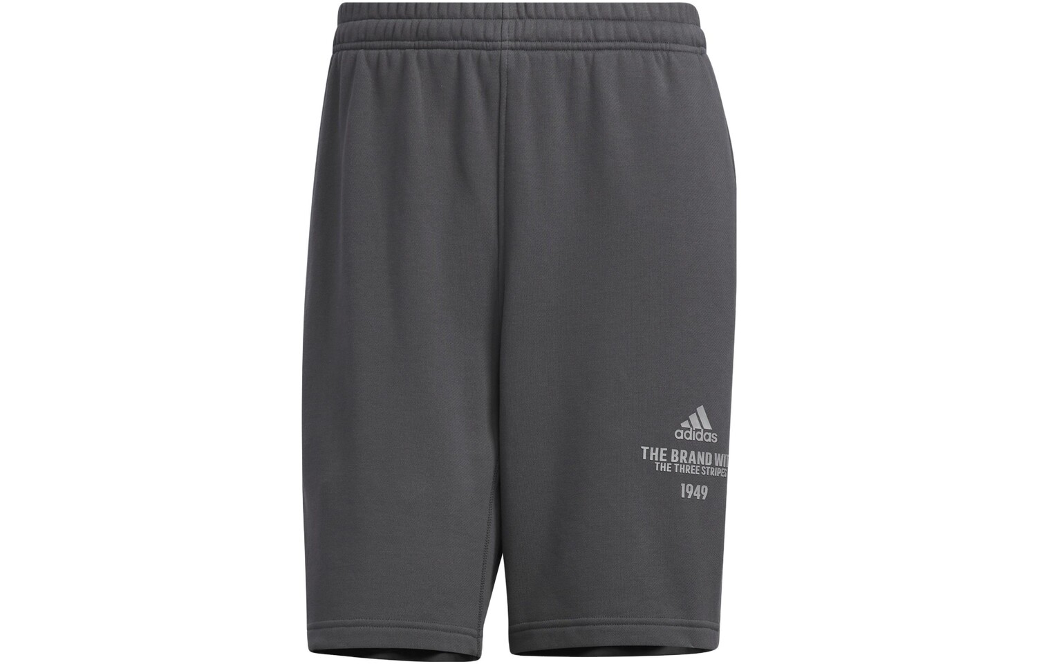 

Adidas Мужские повседневные шорты, Сплошной темно-серый