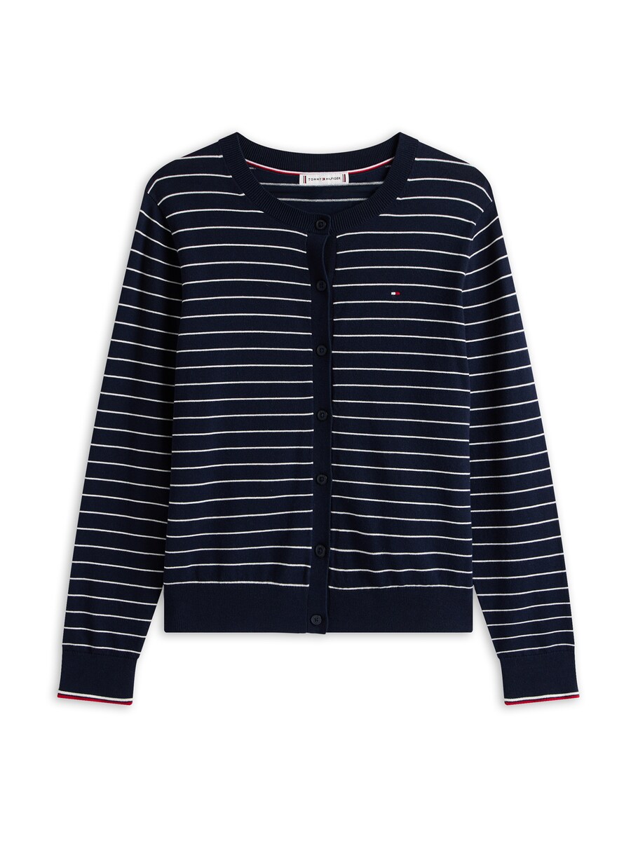 

Вязаный кардиган TOMMY HILFIGER, темно-синий