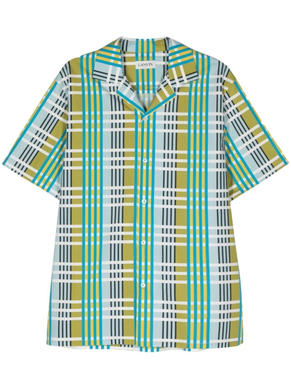 

Lanvin рубашка в клетку, синий