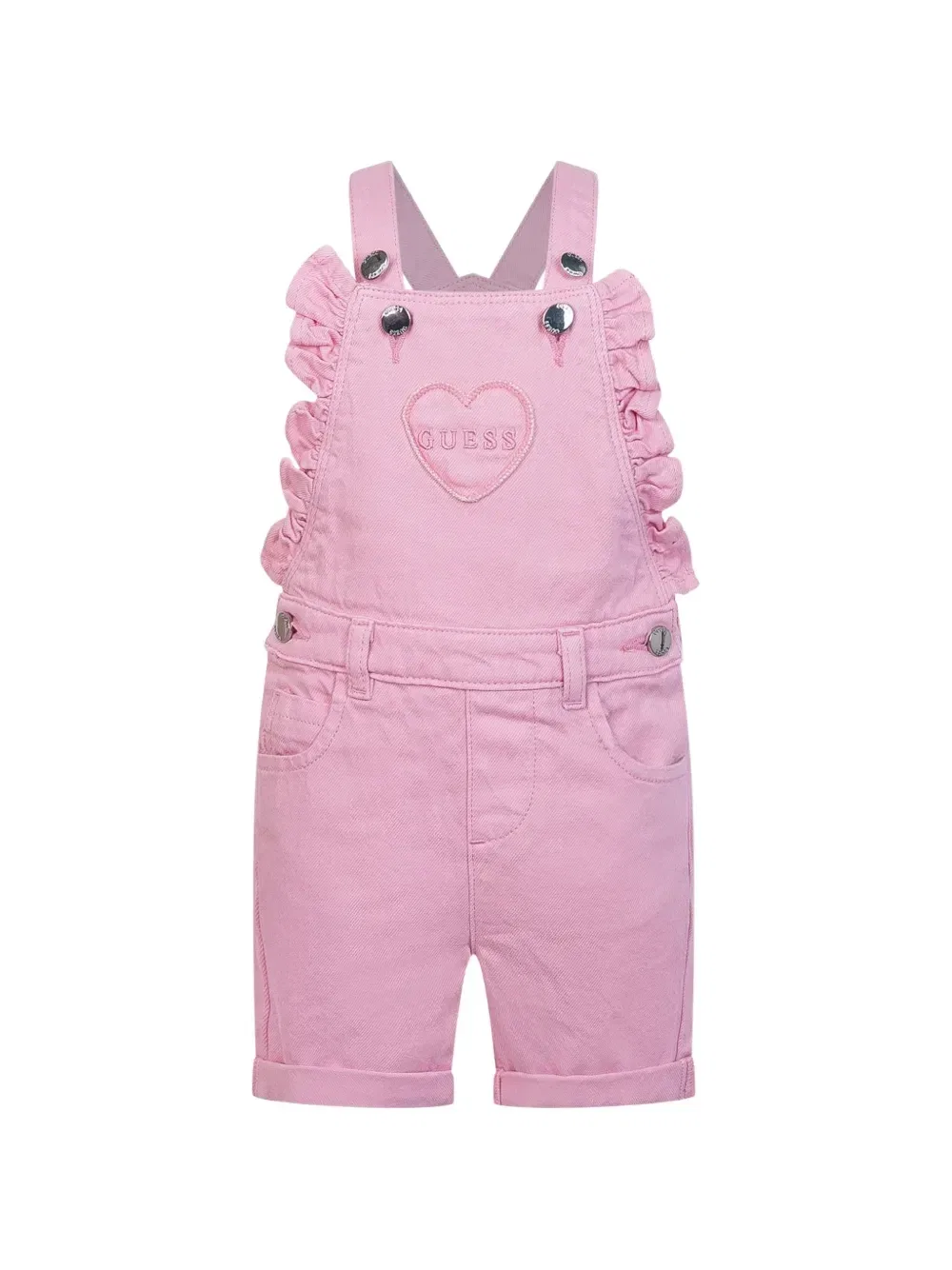 Комбинезон с оборками Guess Kids, розовый