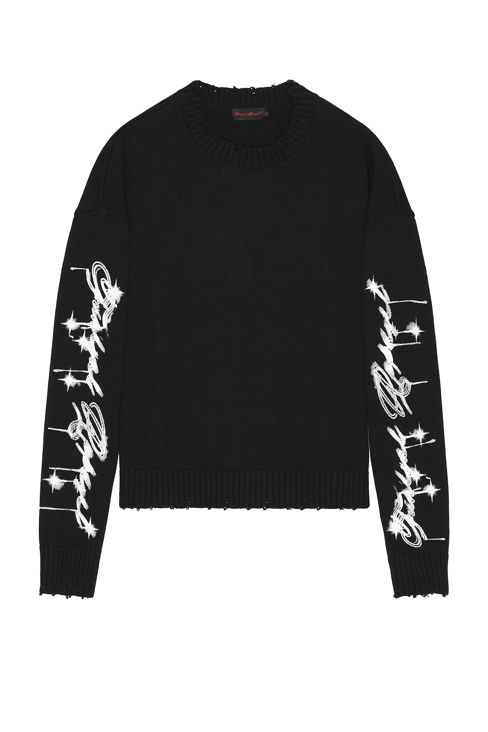 

Свитер с логотипом "Dripped" Funeral Apparel, black