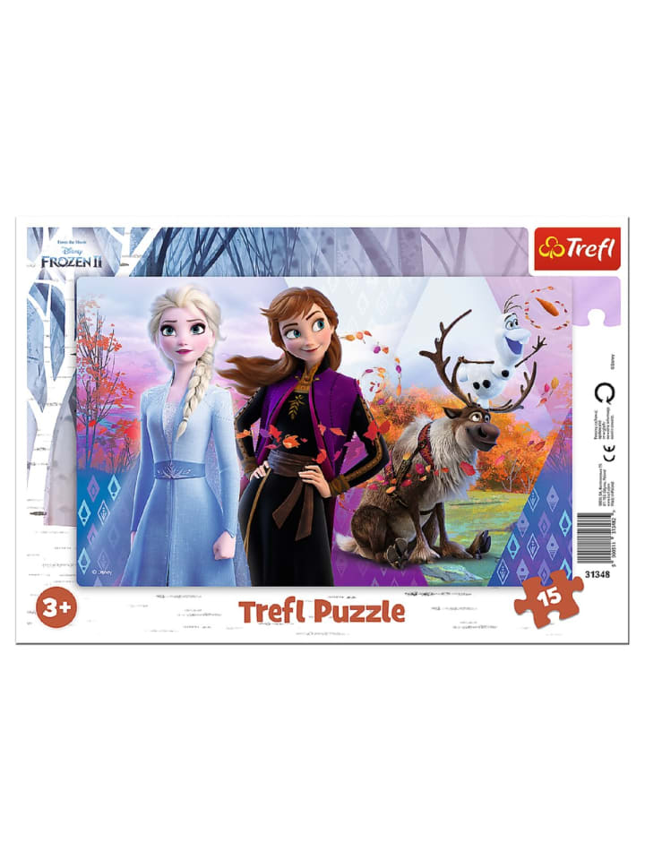 

Игрушечный пазл Disney «Холодное сердце», 15 деталей, разноцветный, для детей