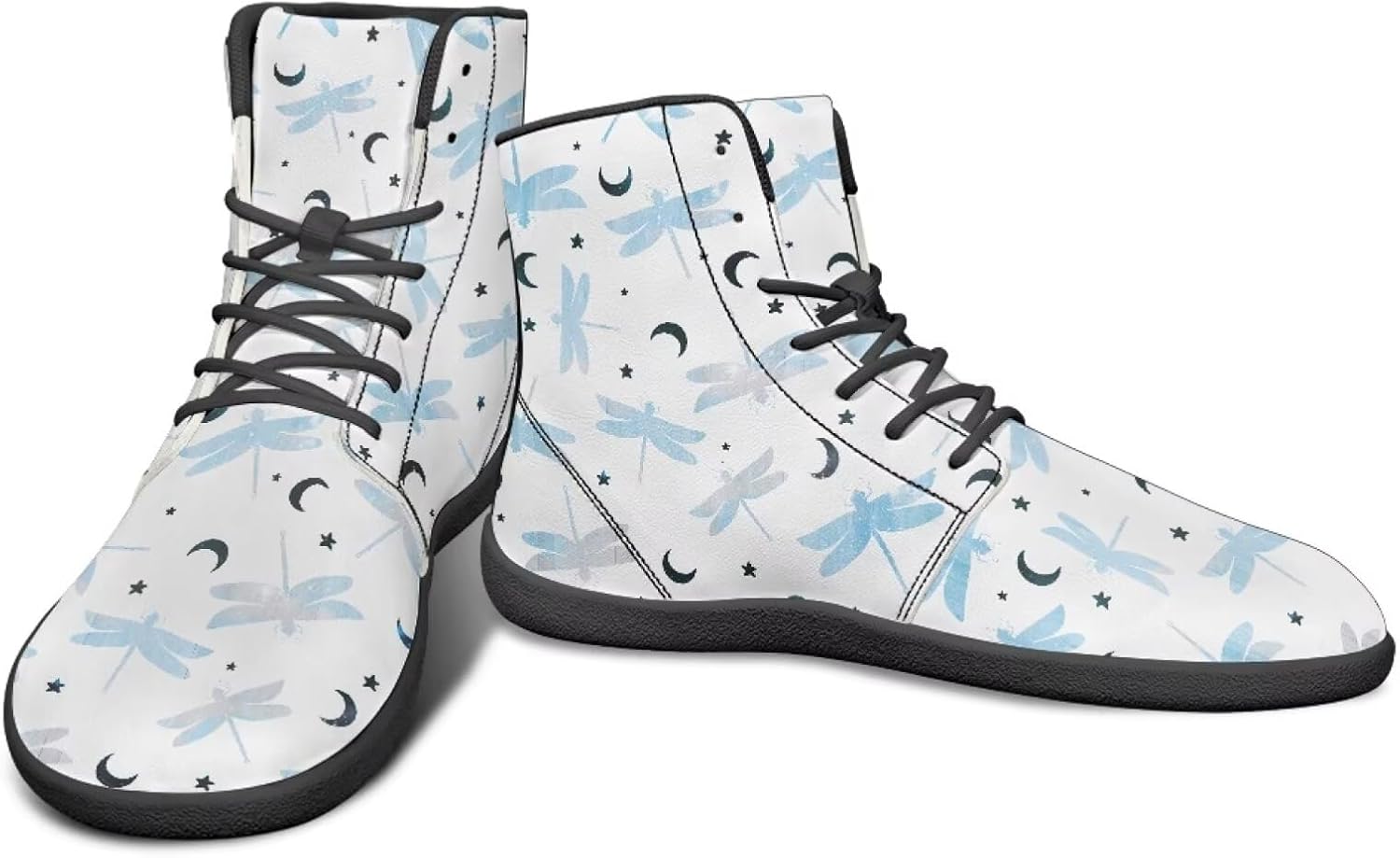 

Кроссовки с анималистическим принтом - высокие кроссовки с широким носком для кросс-тренинга для мужчин Watdotory, синий